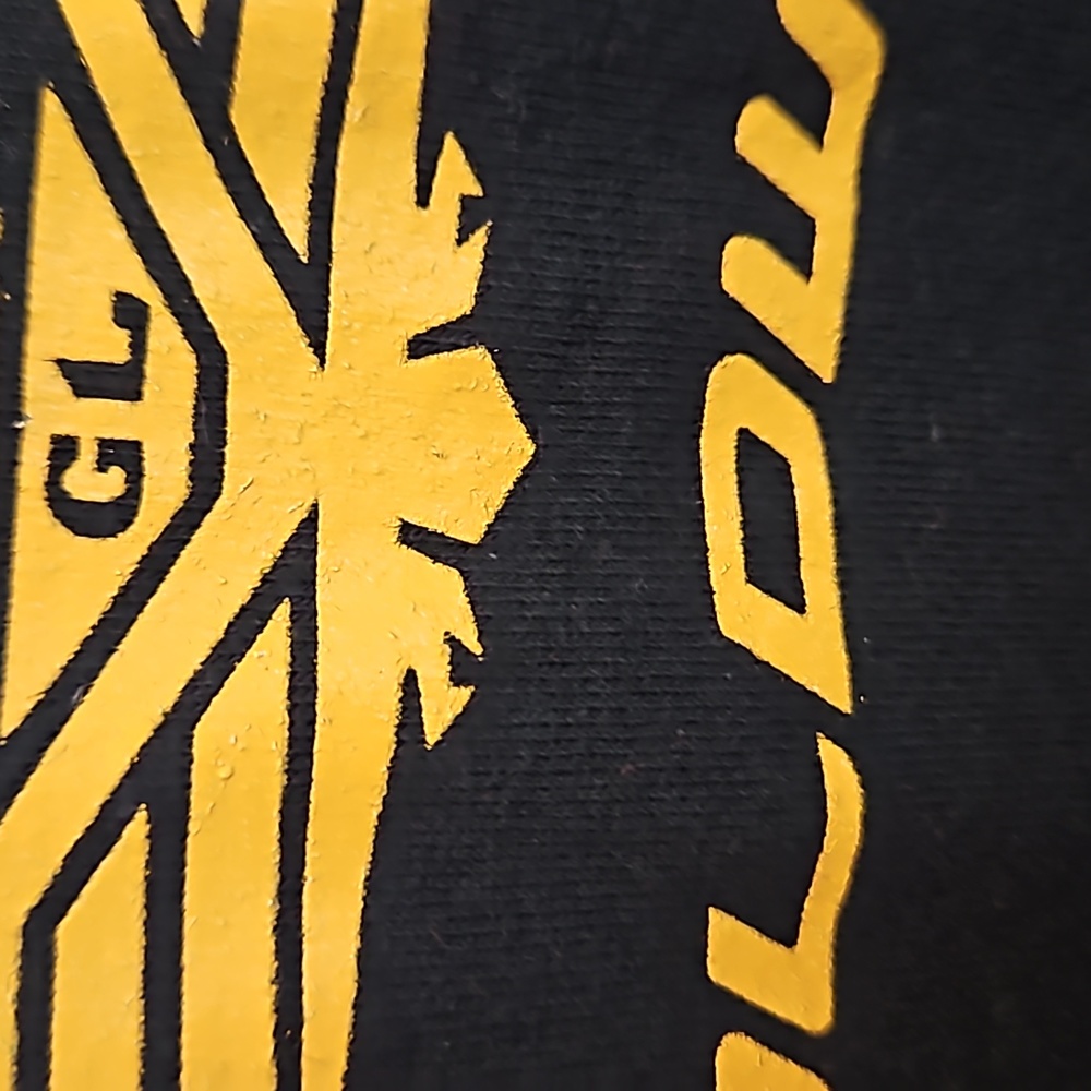 Goldwing logo, L, long sleeve black t-shirt, honda licensed product - Picture 4 of 7